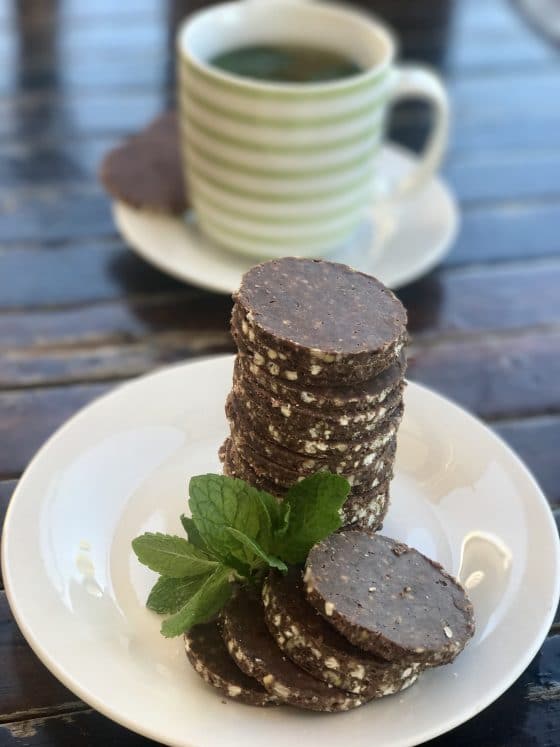 Minty Biscuit Recipe: Mint Slice Vice