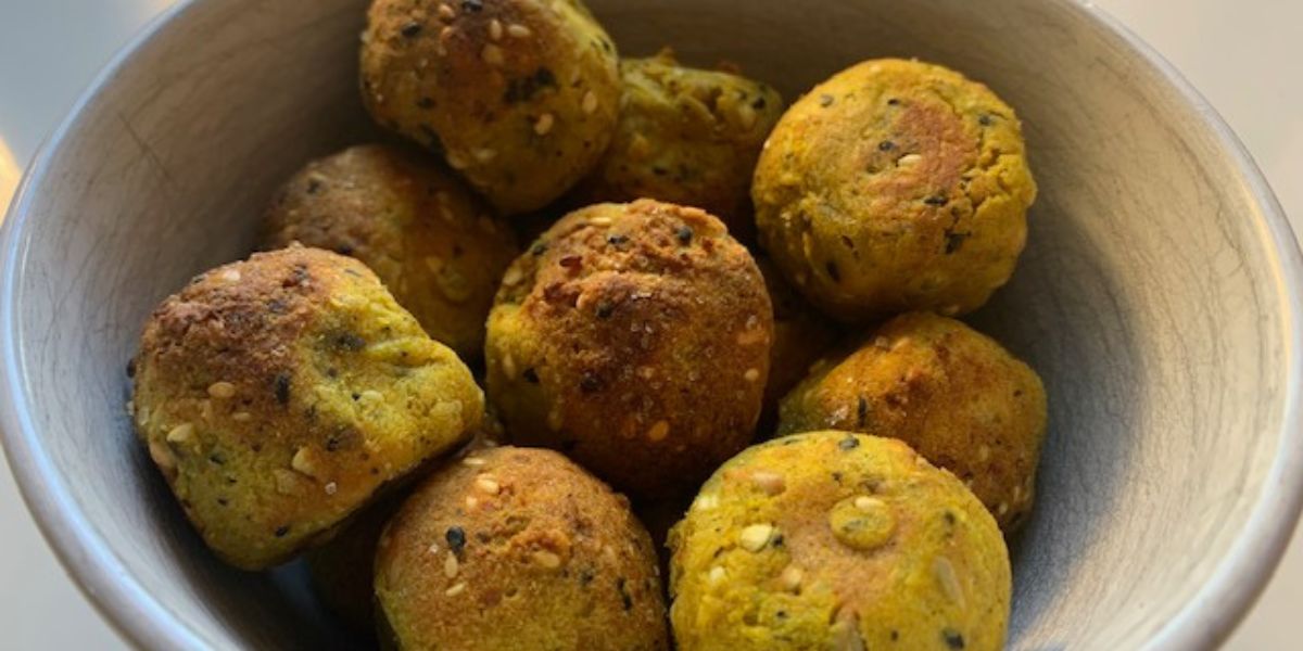 Air Fryer Burger Balls: Leftovers-To-Lunchbox Balls