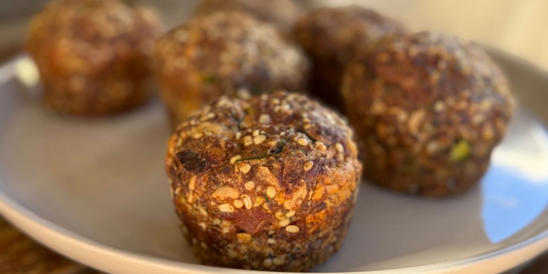 Zucchini Bacon & Egg Muffins