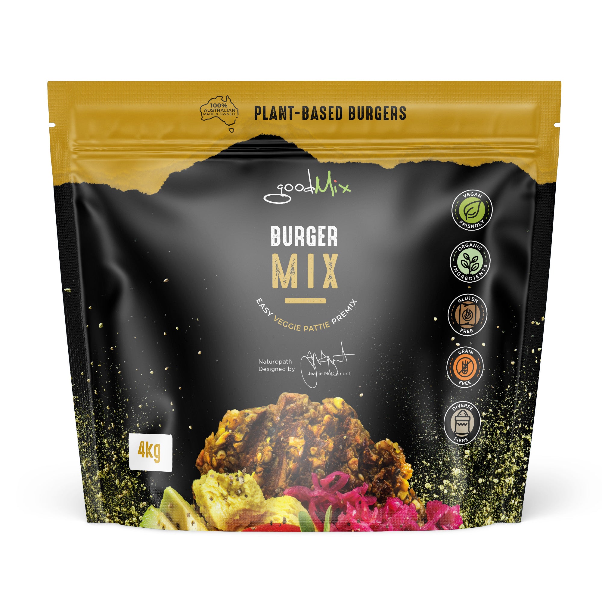 Burger Mix - Vegan Burger Pattie Premix