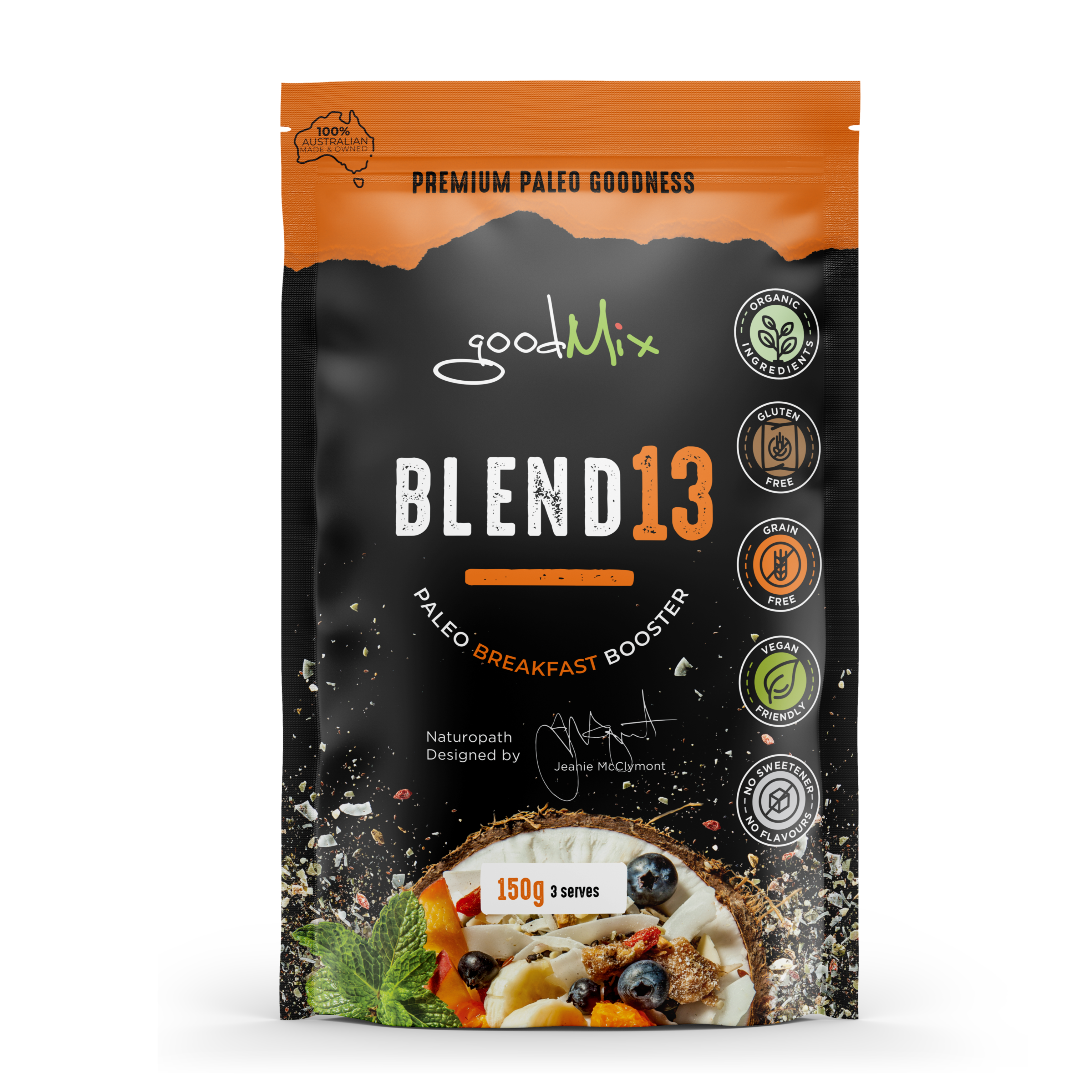 Blend 13: Grain Free, Paleo, Bircher Muesli