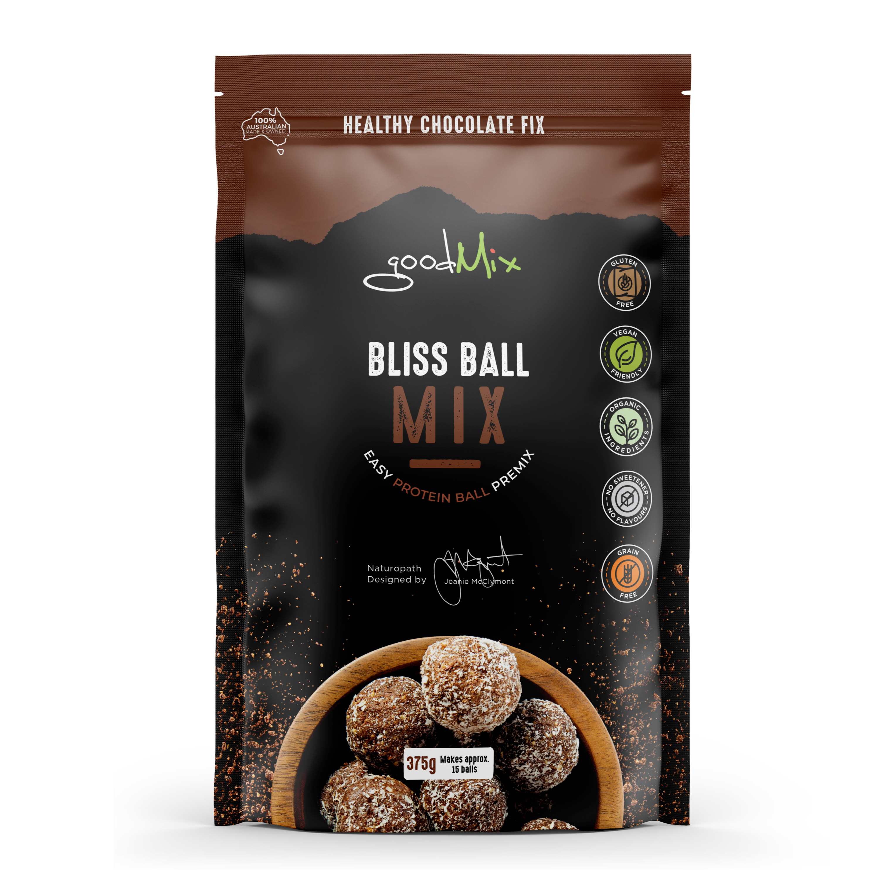 bliss ball mix an easy protein ball premix by goodMix
