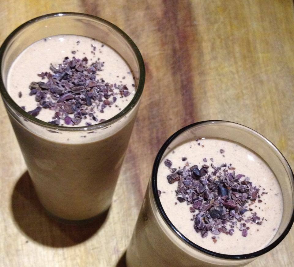 Healthy Chocolate Crunchy Thick Shake