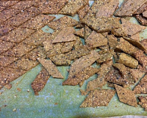 Hempseed &amp; Almond Crackers