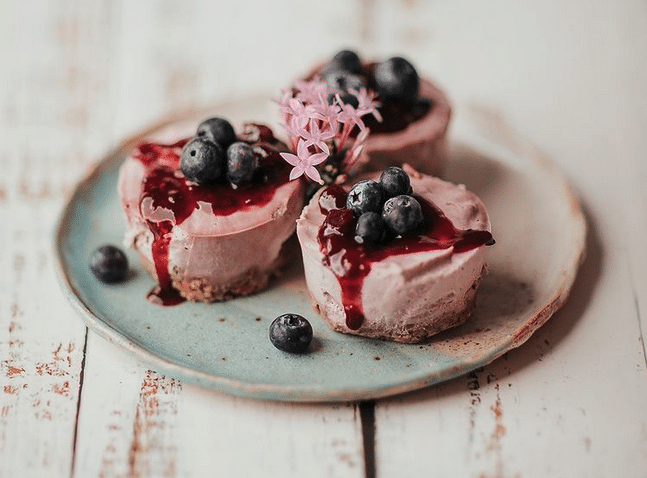 Raw Blueberry & Blend11 Cheesecake