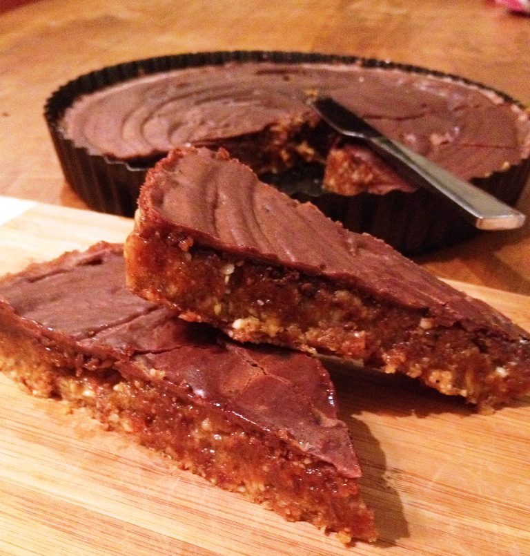 Caramel Slice Healthy Version