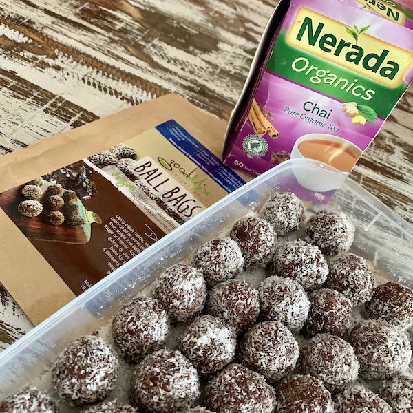 Chocolate Chai Protein Balls