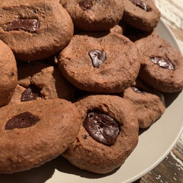 Chocolate Chickpea Cookies