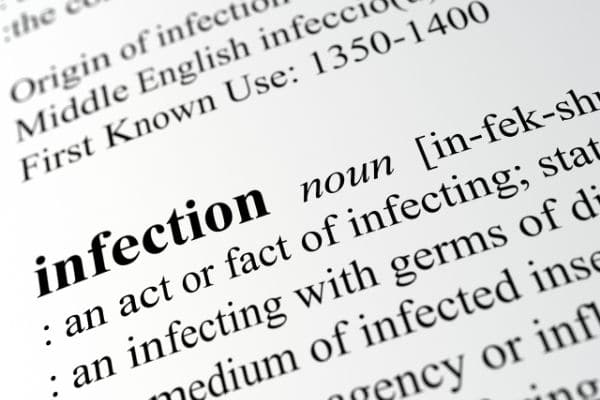 dictionary definition of infection