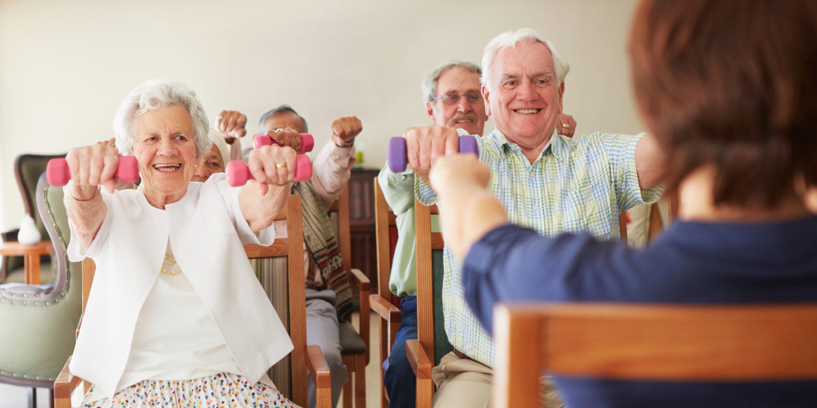 group of elderly people