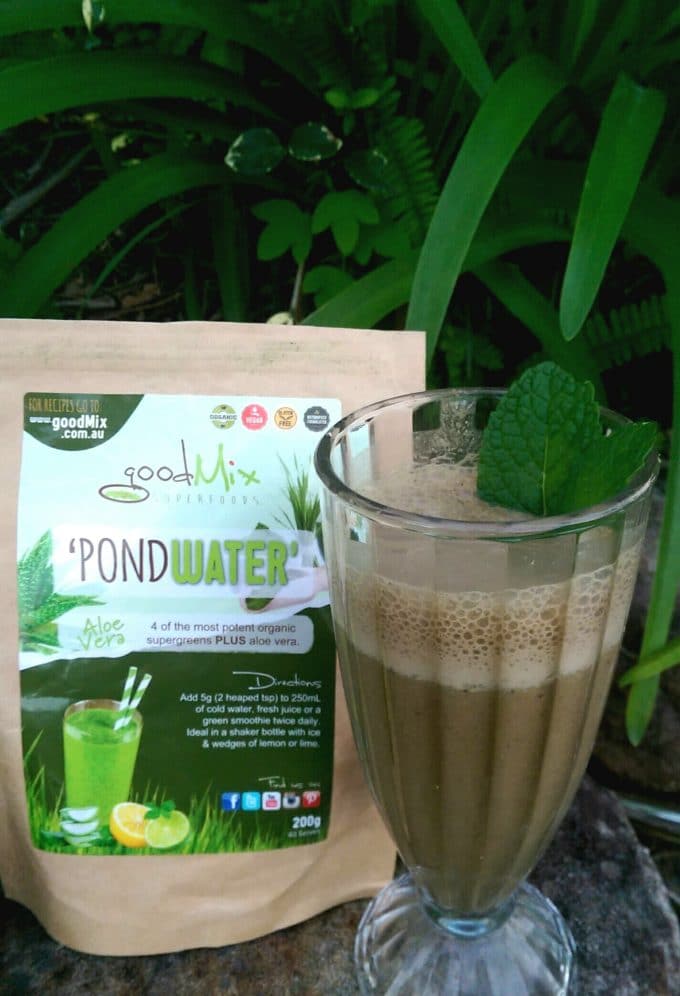 Choc Mint Supergreens Smoothie