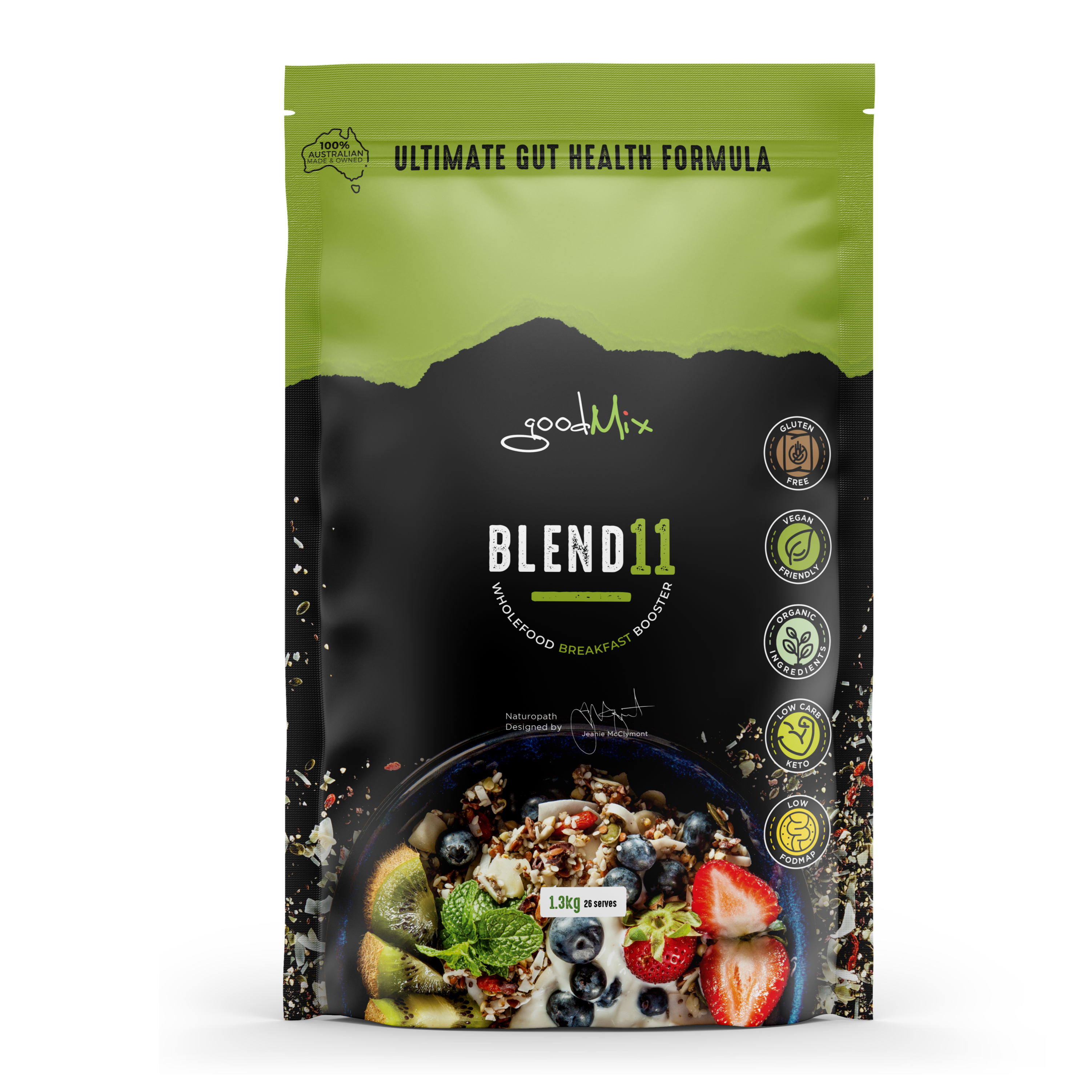 Blend 11: Low carb, gluten free bircher muesli (Best Poos Ever!)